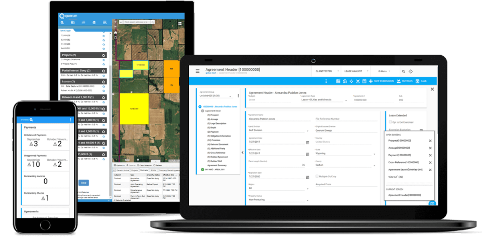 screenshot of My Quorum Land